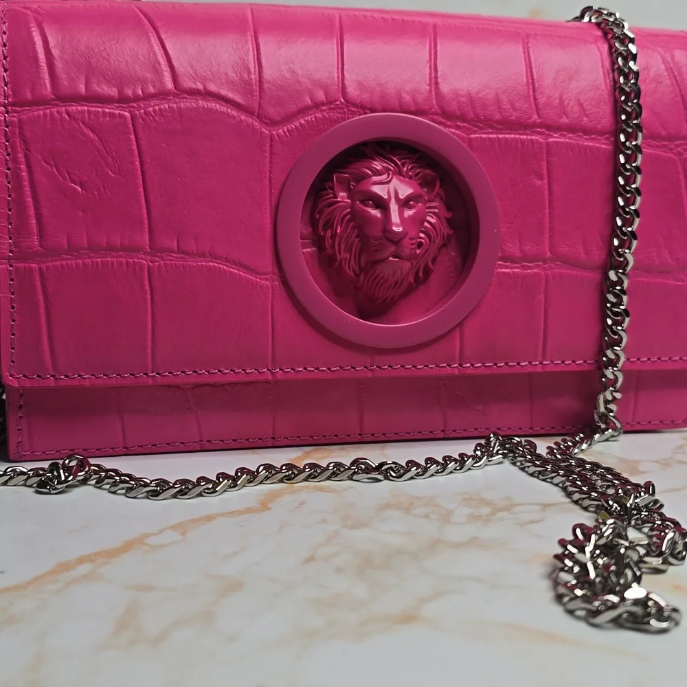 Versace Versus Pink Crossbody, Clutch Bag New With Tags